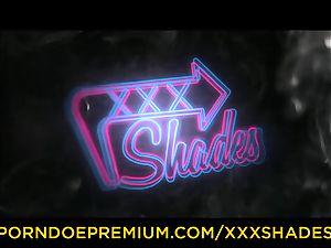 xxx SHADES - hard-core bday bang-out for black-haired